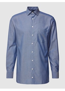 Koszula biznesowa o kroju modern fit z kołnierzykiem typu kent model ‘Global’ ze sklepu Peek&Cloppenburg  w kategorii Koszule męskie - zdjęcie 168178834