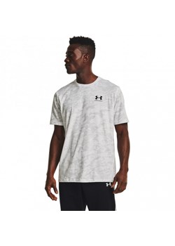 Męski t-shirt z nadrukiem UNDER ARMOUR UA ABC CAMO SS - biały ze sklepu Sportstylestory.com w kategorii T-shirty męskie - zdjęcie 168179111