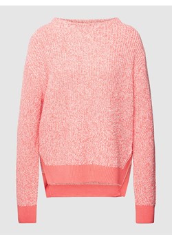 Sweter z dzianiny z dekoltem w łódkę model ‘Partano’ ze sklepu Peek&Cloppenburg  w kategorii Swetry damskie - zdjęcie 168179440