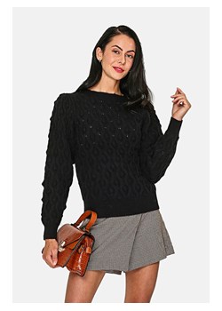 ASSUILI Sweter w kolorze czarnym ze sklepu Limango Polska w kategorii Swetry damskie - zdjęcie 168179591