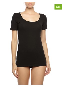 COTONELLA Koszulka w kolorze czarnym ze sklepu Limango Polska w kategorii Bluzki damskie - zdjęcie 168184020