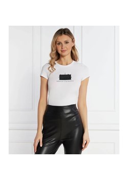 Armani Exchange T-shirt | Slim Fit ze sklepu Gomez Fashion Store w kategorii Bluzki damskie - zdjęcie 168187242