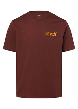 Levi's T-shirt męski Mężczyźni Bawełna bordowy nadruk ze sklepu vangraaf w kategorii T-shirty męskie - zdjęcie 168208682
