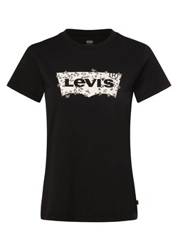 Levi's T-shirt damski Kobiety Bawełna czarny nadruk ze sklepu vangraaf w kategorii Bluzki damskie - zdjęcie 168208690