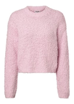 Noisy May Sweter damski - NMSassy Kobiety różowy jednolity ze sklepu vangraaf w kategorii Swetry damskie - zdjęcie 168208721