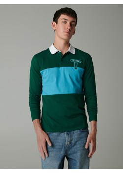 Sinsay - Koszulka z długimi rękawami - zielony ze sklepu Sinsay w kategorii T-shirty męskie - zdjęcie 168213970