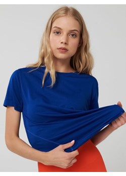 Sinsay - Koszulka sportowa GYM HARD - niebieski ze sklepu Sinsay w kategorii Bluzki damskie - zdjęcie 168214162