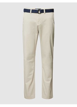 Spodnie materiałowe z wpuszczanymi kieszeniami w stylu francuskim ze sklepu Peek&Cloppenburg  w kategorii Spodnie męskie - zdjęcie 168215334
