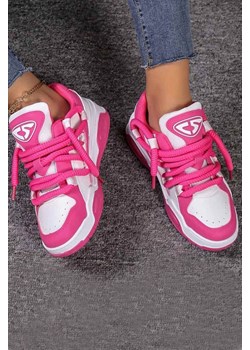 Sneakersy LEDANSA FUCHSIA ze sklepu Ivet Shop w kategorii Buty sportowe damskie - zdjęcie 168215463