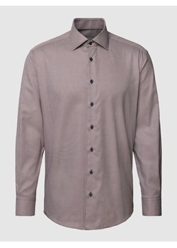 Koszula biznesowa o kroju Modern Fit z kołnierzykiem typu kent ze sklepu Peek&Cloppenburg  w kategorii Koszule męskie - zdjęcie 168221161