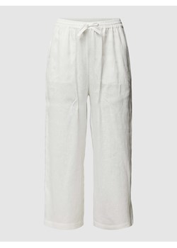 Spodnie z wełny jagnięcej strzyżonej model ‘RAPIDO’ ze sklepu Peek&Cloppenburg  w kategorii Spodnie damskie - zdjęcie 168221183