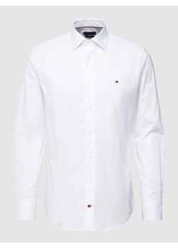 Koszula biznesowa o kroju regular fit z wyhaftowanym logo ze sklepu Peek&Cloppenburg  w kategorii Koszule męskie - zdjęcie 168221303