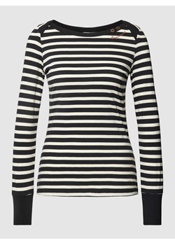 Bluzka z długim rękawem i wzorem w paski model ‘Agattka Marina’ ze sklepu Peek&Cloppenburg  w kategorii Bluzki damskie - zdjęcie 168221530