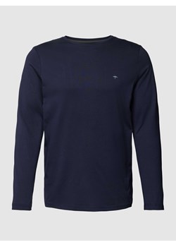 Bluzka z długim rękawem i detalem z logo ze sklepu Peek&Cloppenburg  w kategorii T-shirty męskie - zdjęcie 168221600
