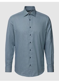 Koszula biznesowa o kroju Modern Fit z kołnierzykiem typu kent ze sklepu Peek&Cloppenburg  w kategorii Koszule męskie - zdjęcie 168221662