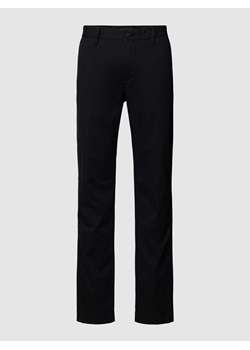 Spodnie o kroju shaped fit z zapięciem na guzik i zamek błyskawiczny ze sklepu Peek&Cloppenburg  w kategorii Spodnie męskie - zdjęcie 168221700