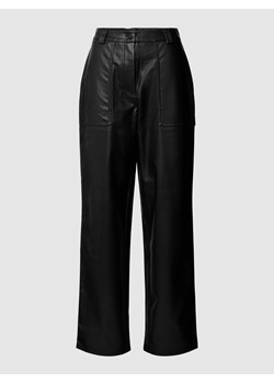 Spodnie z imitacji skóry model ‘FAUX LEATHER’ ze sklepu Peek&Cloppenburg  w kategorii Spodnie damskie - zdjęcie 168221720