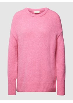 Sweter z dzianiny z obniżonymi ramionami model ‘Flausch’ ze sklepu Peek&Cloppenburg  w kategorii Swetry damskie - zdjęcie 168221730