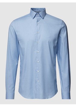 Koszula biznesowa o kroju slim fit z kołnierzykiem typu kent model ‘Bari’ ze sklepu Peek&Cloppenburg  w kategorii Koszule męskie - zdjęcie 168221942