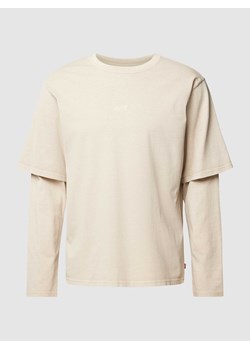 Bluzka z długim rękawem i efektem dwóch warstw model ‘TWOFER’ ze sklepu Peek&Cloppenburg  w kategorii T-shirty męskie - zdjęcie 168222422