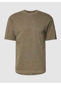 T-shirt z detalem z logo model ‘EROS’ ze sklepu Peek&Cloppenburg  w kategorii T-shirty męskie - zdjęcie 168222434