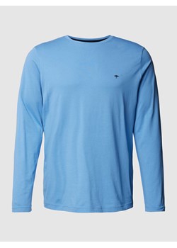 Bluzka z długim rękawem i detalem z logo ze sklepu Peek&Cloppenburg  w kategorii T-shirty męskie - zdjęcie 168222563