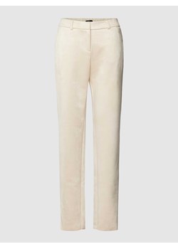 Spodnie materiałowe z lamowanymi kieszeniami z tyłu ze sklepu Peek&Cloppenburg  w kategorii Spodnie damskie - zdjęcie 168222684