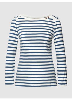 Bluzka z długim rękawem i wzorem w paski model ‘Agattka Marina’ ze sklepu Peek&Cloppenburg  w kategorii Bluzki damskie - zdjęcie 168222790