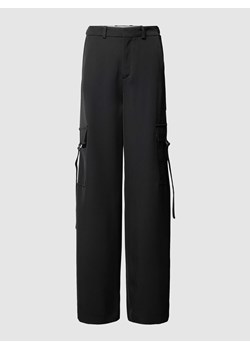 Spodnie z nakładanymi kieszeniami model ‘YOUNG’ ze sklepu Peek&Cloppenburg  w kategorii Spodnie damskie - zdjęcie 168222800
