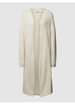 Kardigan długi z dodatkiem wełny w jednolitym kolorze model ‘FABA’ ze sklepu Peek&Cloppenburg  w kategorii Swetry damskie - zdjęcie 168222900