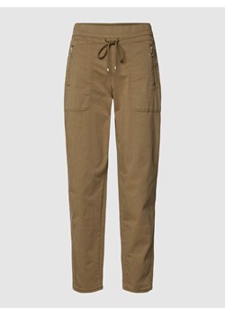 Spodnie z ozdobnymi szwami model ‘EASY’ ze sklepu Peek&Cloppenburg  w kategorii Spodnie damskie - zdjęcie 168223634