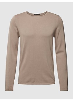 Bluzka z długim rękawem i okrągłym dekoltem model ‘RIKONO’ ze sklepu Peek&Cloppenburg  w kategorii T-shirty męskie - zdjęcie 168223650
