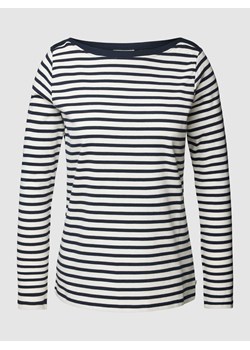 Bluzka z długim rękawem z wzorem w paski ze sklepu Peek&Cloppenburg  w kategorii Bluzki damskie - zdjęcie 168223692