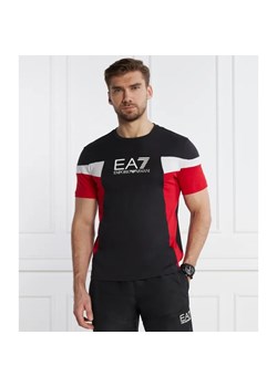 EA7 T-shirt | Regular Fit ze sklepu Gomez Fashion Store w kategorii T-shirty męskie - zdjęcie 168227502