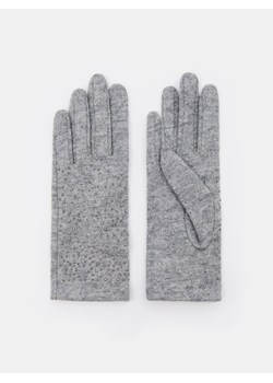 Mohito - Szare rękawiczki z wełną - szary ze sklepu Mohito w kategorii Rękawiczki damskie - zdjęcie 168230763