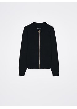 Mohito - Czarny sweter z zapięciem na zamek - czarny ze sklepu Mohito w kategorii Swetry damskie - zdjęcie 168233060