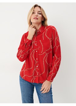 Mohito - Koszula ze wzorem - czerwony ze sklepu Mohito w kategorii Koszule damskie - zdjęcie 168234221