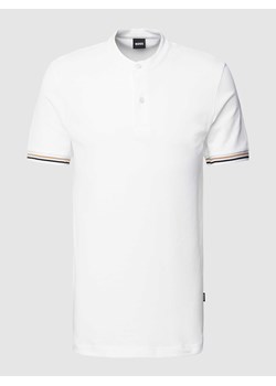 Koszulka polo o kroju slim fit ze stójką model ‘Polloni’ ze sklepu Peek&Cloppenburg  w kategorii T-shirty męskie - zdjęcie 168244254