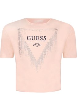 Guess T-shirt | Regular Fit ze sklepu Gomez Fashion Store w kategorii Bluzki dziewczęce - zdjęcie 168244993