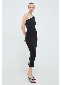 Saint Body spódnica kolor czarny midi ołówkowa ze sklepu ANSWEAR.com w kategorii Spódnice - zdjęcie 168246283
