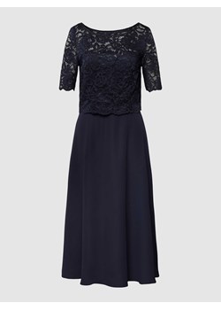 Sukienka koktajlowa o długości do kolan z efektem podpalenia ze sklepu Peek&Cloppenburg  w kategorii Sukienki - zdjęcie 168247242