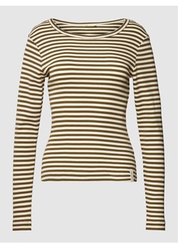 Bluzka z długim rękawem i wzorem w paski model ‘Blossom’ ze sklepu Peek&Cloppenburg  w kategorii Bluzki damskie - zdjęcie 168247462