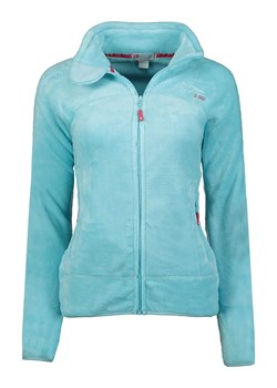 Geographical Norway Kurtka polarowa &quot;Upaline&quot; w kolorze turkusowym ze sklepu Limango Polska w kategorii Bluzy damskie - zdjęcie 168247621