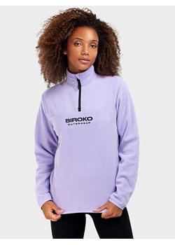Siroko Bluza polarowa &quot;Aurora&quot; w kolorze lawendowym ze sklepu Limango Polska w kategorii Bluzy damskie - zdjęcie 168247860