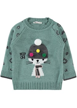 CIVIL Sweter w kolorze zielonym ze sklepu Limango Polska w kategorii Swetry dziewczęce - zdjęcie 168248250