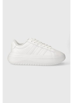 adidas sneakersy GRAND COURT kolor biały IE1089 ze sklepu ANSWEAR.com w kategorii Buty sportowe damskie - zdjęcie 168256233