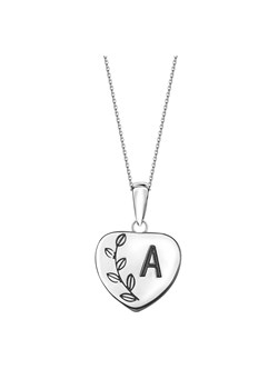 Zawieszka srebrna z czarną emalią - serce - Hearts ze sklepu YES.pl w kategorii Zawieszki - zdjęcie 168256923