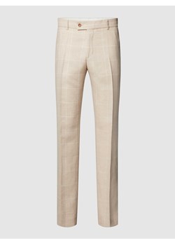 Spodnie materiałowe ze wzorem w kratę model ‘Paco’ ze sklepu Peek&Cloppenburg  w kategorii Spodnie męskie - zdjęcie 168257862