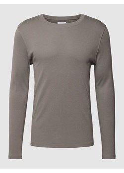Bluzka z długim rękawem i nadrukiem z logo ze sklepu Peek&Cloppenburg  w kategorii T-shirty męskie - zdjęcie 168257942