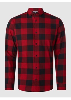 Koszula casualowa o kroju regular fit z diagonalu model ‘Gingham’ ze sklepu Peek&Cloppenburg  w kategorii Koszule męskie - zdjęcie 168258031